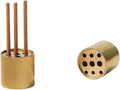 Brass Incense Holder-9 Holes Incense Stick Holder，Perfect for Meditation Yoga Relaxation, Home Decor
