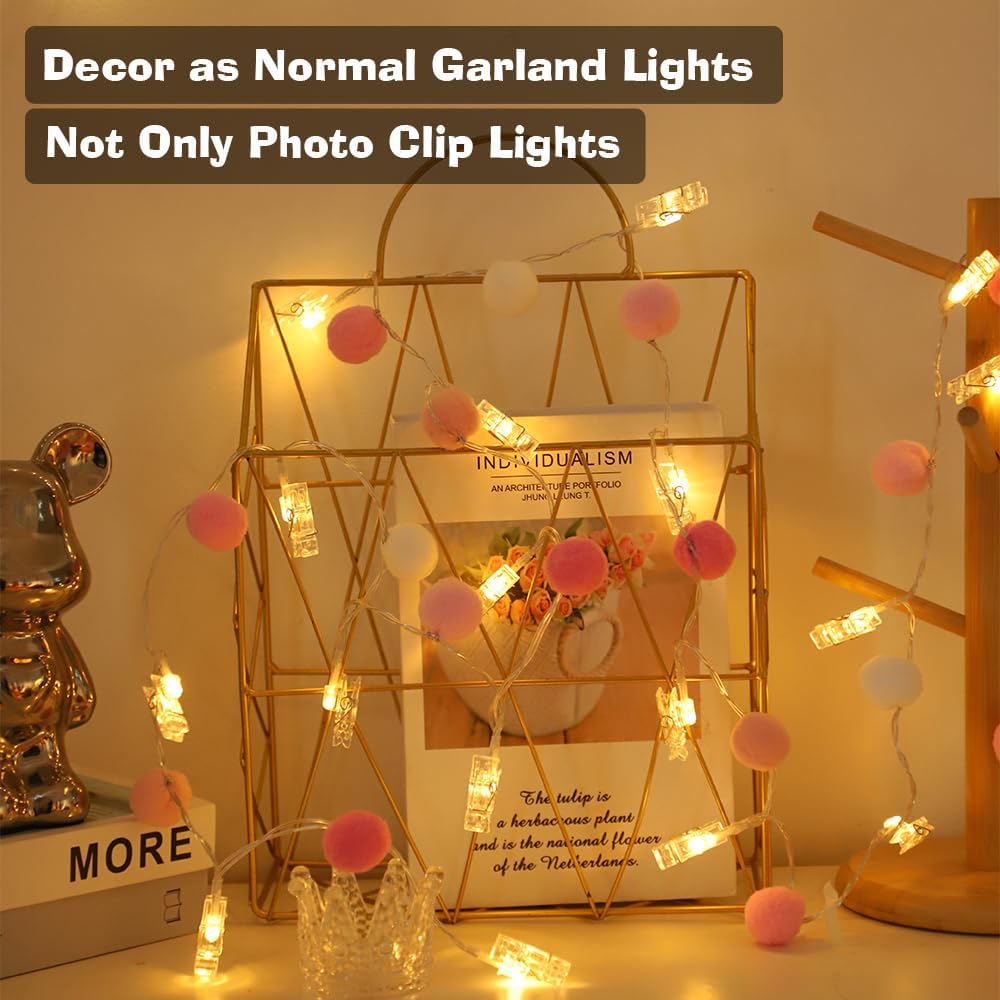 ChiRee 9.86Ft Photo Clip String Lights