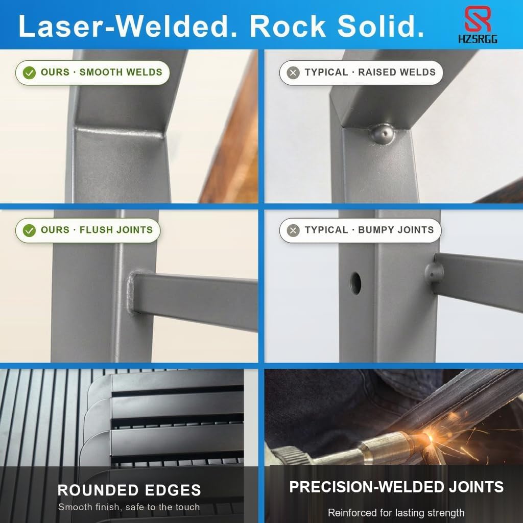 Over The Toilet Storage, 4-Tier Bathroom Organizer with V-Shaped Support & Pre-Welded Frame, Freestanding Rustproof Shelf with Toilet Paper Holder, Heavy Duty, 60" Tall, Grey