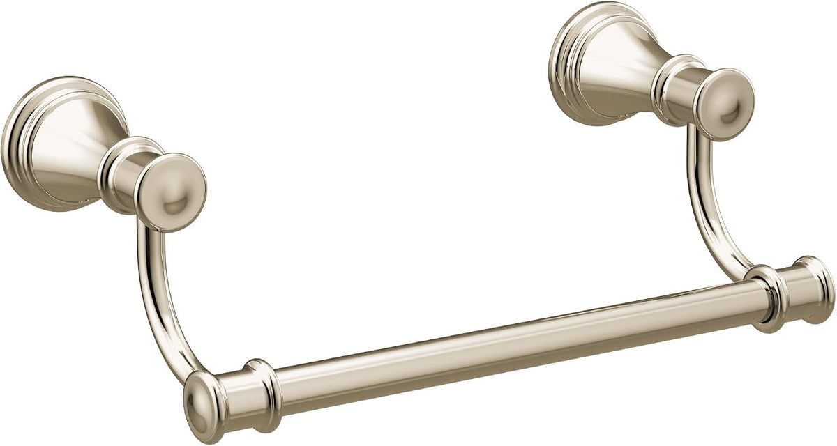 Moen YB6486NL Belfield 9-Inch Bathroom Hand Towel Bar, Polished Nickel