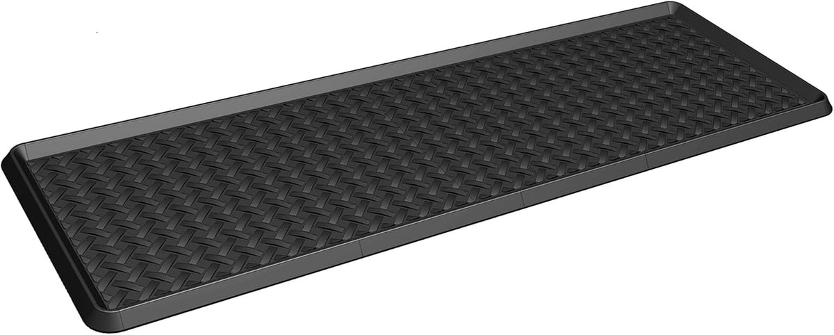 Extra Large Boot Trays - Heavy-Duty Rubber Mat with Raised Edges, Waterproof Shoe Mat Tray for Indoor & Outdoor, Multi-Purpose Catch-All Trays/Floor Protector, 47.25" x 15.75"