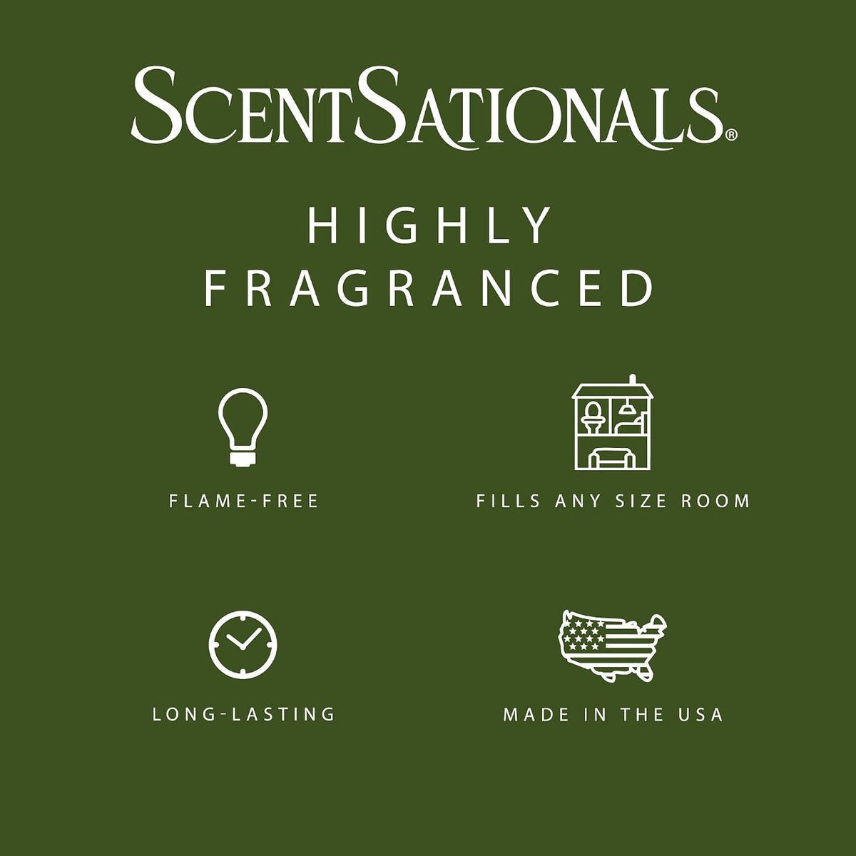 ScentSationals Perfectly Pine - Pine Scented Christmas Wax Melts 10oz