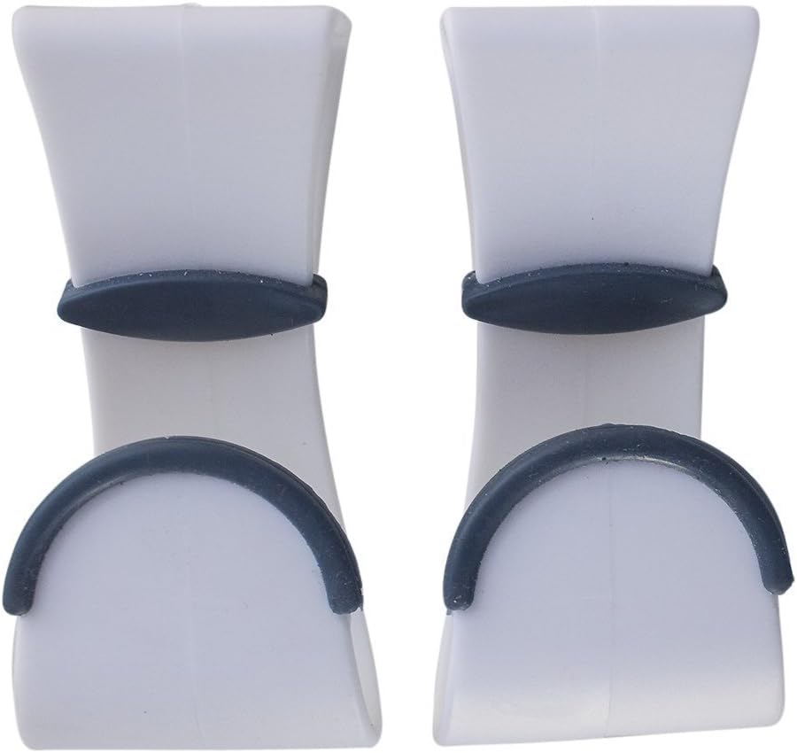 Black Duck Brand Over-the-Door Hooks – Heavy Duty Plastic Door Hangers with Non-Slip Rubber Grips – Fits Most Standard Doors – No Tools or Drilling – Ideal for Towels, Robes, Bags, and Coats