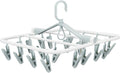 Plastic PP Drying Hanger, Anti-Rusty Drying Rack for Clothes, Socks, Lingeries, Delicates, Drying Hanger with 20 Clips for Baby Clothes, Towels