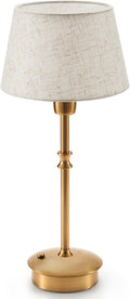 UMEXUS Cordless Rechargeable Table Lamp, Small Battery Operated Table Light