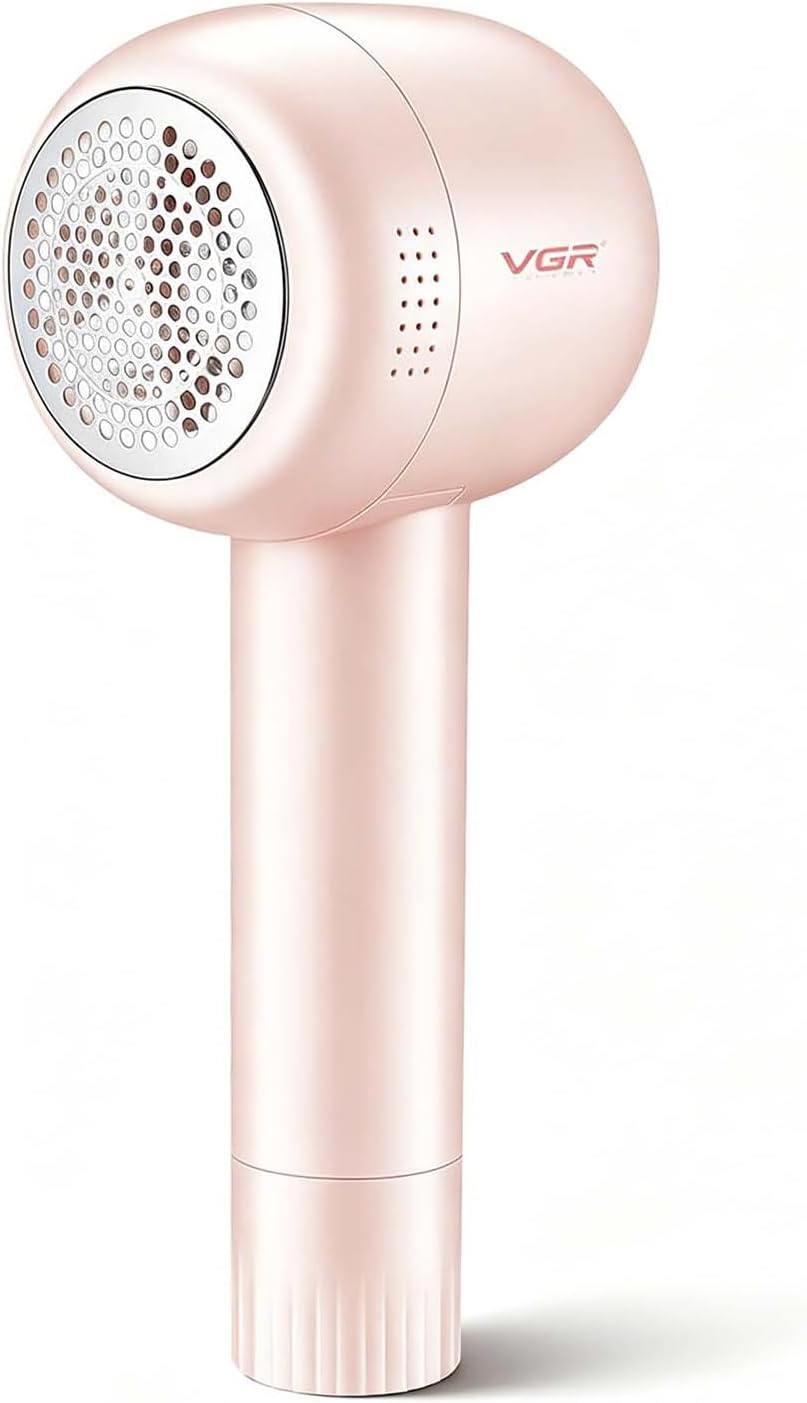 VGR 813 Rechargeable Fabric Shaver,6-Blade Lint Remover,Pink