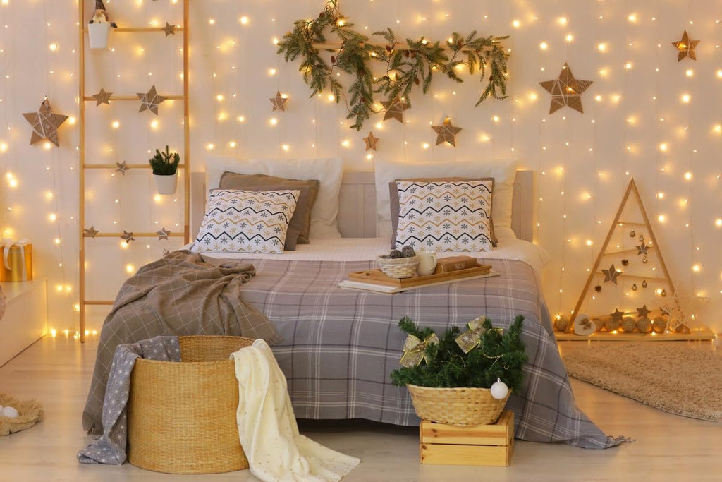 Lighting EVER 594 LED Curtain Lights, 20×10 ft Plug in Hanging Fairy Lights