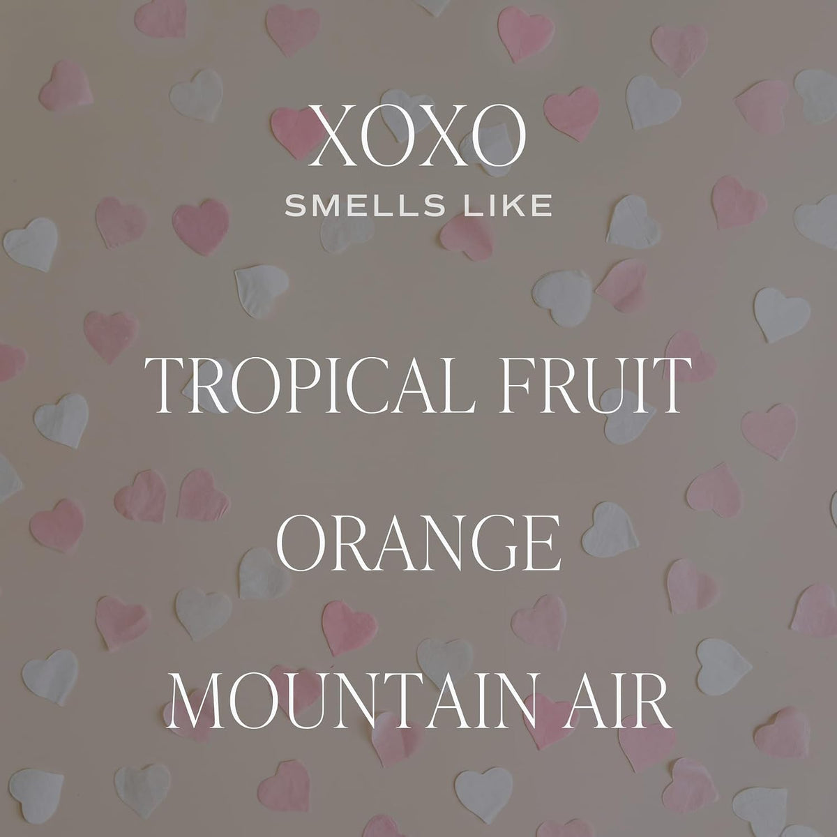Sweet Water Decor XOXO Scented Candle, 15oz Pink Matte Jar, Soy Wax