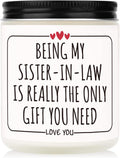 Afterprints Sister in Law Birthday Gifts, Funny Sister in Law Candle