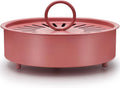 Mosquito Coil Holder Indoor Outdoor Incense Coil Holder Palo Santo Holder Burner Fire-Safety Citronella Incense Coil Holder for Home Patio Camping (Pink)