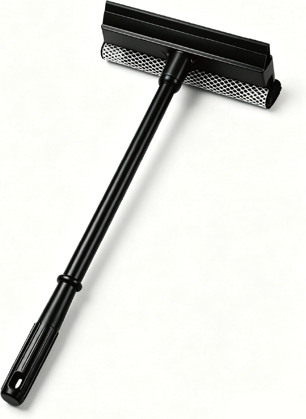 2 in1 Window Squeegee for Car, Window Cleaning Tool with 16inch Long Handle