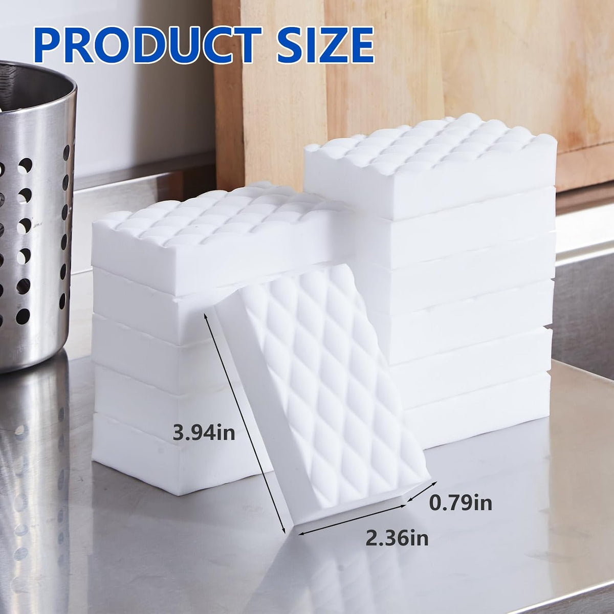 Magic Cleaning Sponge Eraser, 20 Pack Melamine Sponges 2X Density
