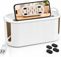 Cable Management Box, Desk Cord Organizer, Power Strip Holder, Floor Outlet Hider, Cable Organizer Box, Cord Organizer box, Electrical Cord Management, For Cover TV Wires, USB Hub Holder