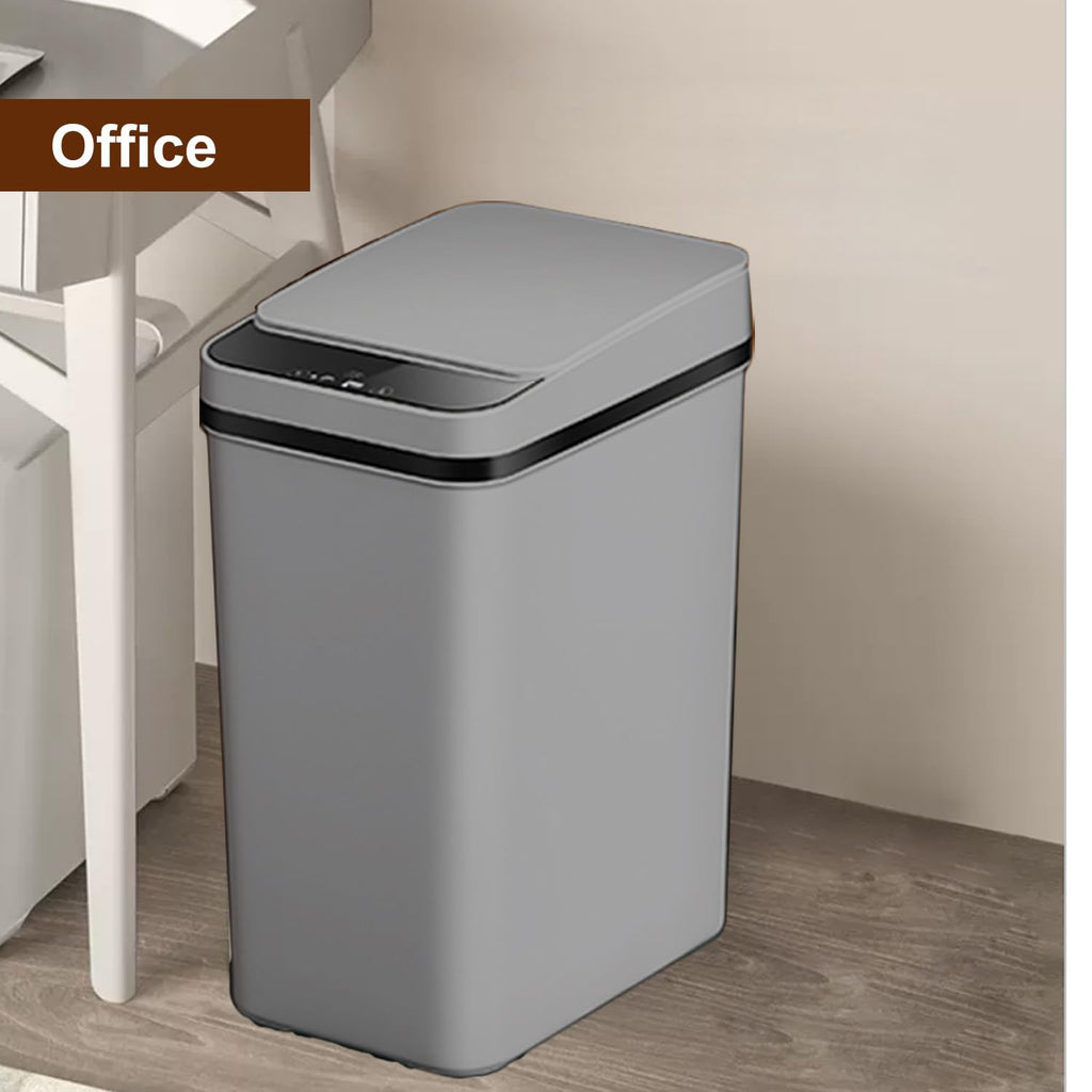 3 PACK - Small Trash Can with Lid for Bathroom - Automatic Trash Cans