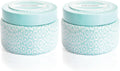 Capri Blue Volcano Printed Travel Tin Jar Candle - Luxury Candle with a Long Lasting Soy Wax Blend - Scented with Tropical & Fruity Fragrance (Aqua Color, 8.5 oz) (Pack of 2)