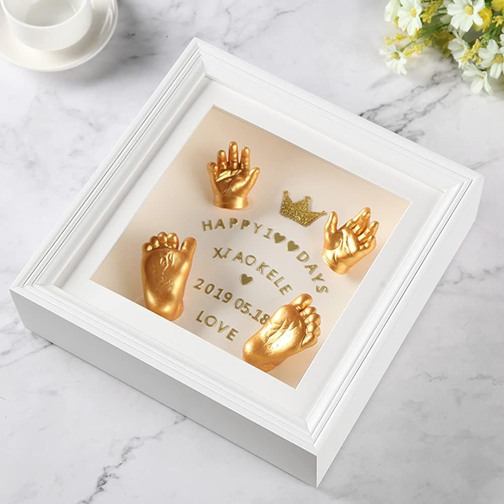 10x10 Shadow Box Frame, 3D Display Case, White, 2" Depth