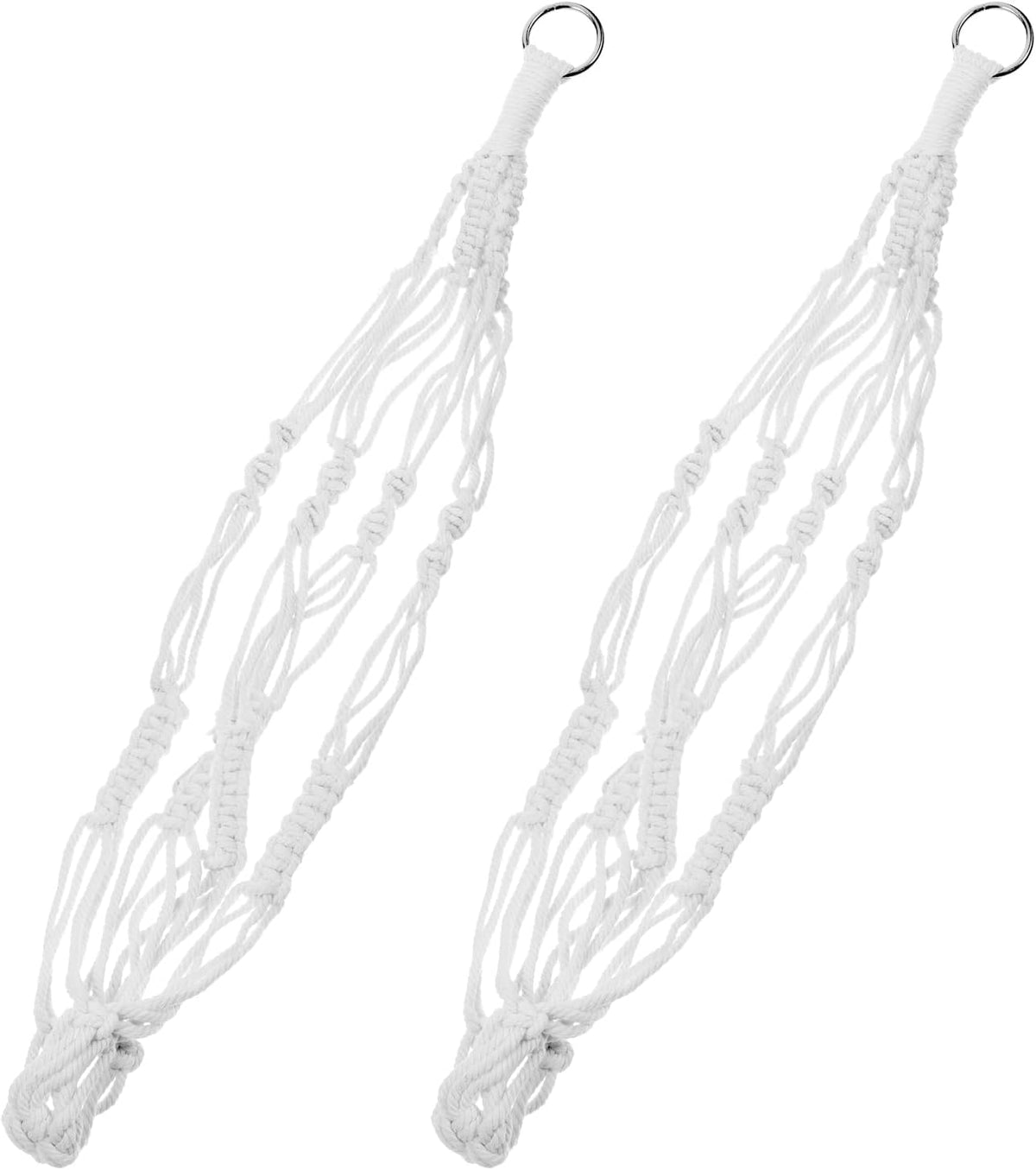 Macrame Plant Hanger 2 Pack Hanging Planters Baskets for Indoor Plant