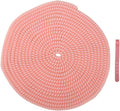 4.8M(15.75FT) Spiral Cable Protector, Multicolor Suitable for Most Phone/Pad/Laptop USB Wire Cord Savers Protection Cover Anti-Break Wrap Charger Data Line Cables Sleeves, Ordinary Pink