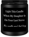 Gifts for Son in Law, Christmas Son in Law Sandalwood Candle Gifts