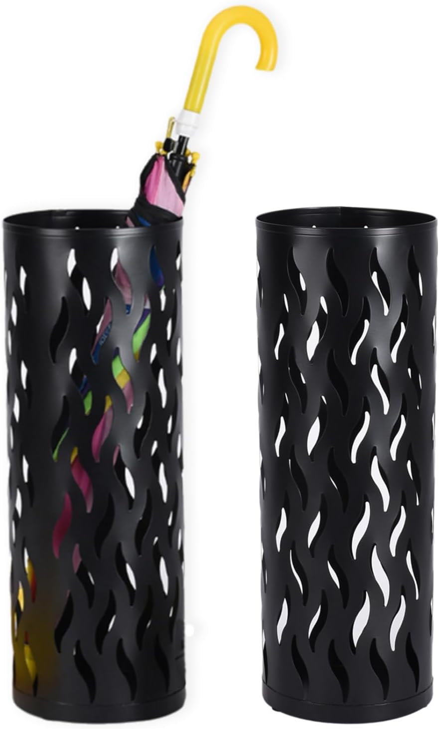 YUYTE Metal Round Umbrella Holder Stand