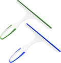2 Pcs Shower Squeegee for Shower Glass Doors,Small Squeegee,Glass Wiper