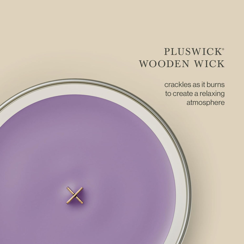 WoodWick Amethyst & Amber Scented Candle, Crackling Wick, 9.7oz
