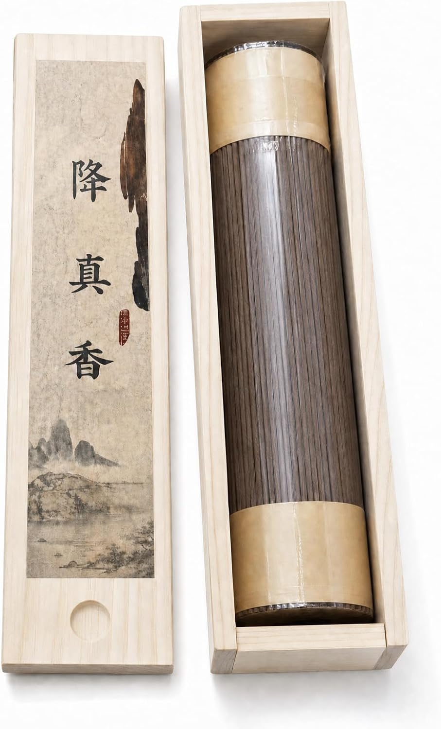 Authentic Lakawood Incense Sticks for Meditation & Purification Natural Chinese Rosewood (Dalbergia) Joss Sticks for Taoist Rituals & Spiritual Cleansing | Long Burning, Low Smoke