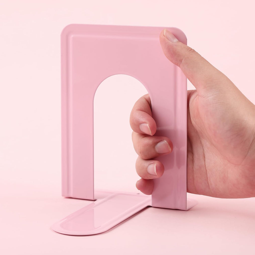 Mr. Pen- Book Ends, 4 Pack, Light Pink