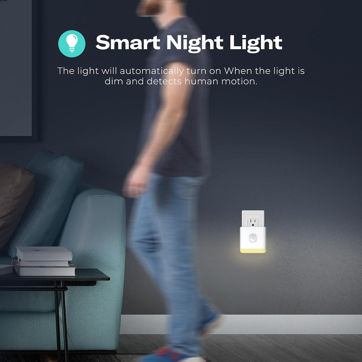 THIRDREALITY Multi-Function Night Light 4 Pack, Zigbee Repeater, 3-in-1 Combines a Motion Sensor, a Illumination Sensor and RGB Color Night Light, 1-100% Adjustable Brightness, Zigbee hub Required