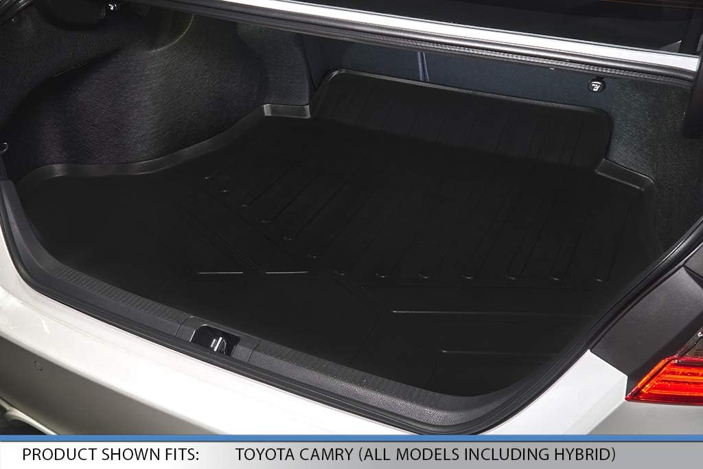 MAXLINER All Weather Custom Fit Cargo Trunk Liner Floor Mat Compatible with 2018-2024 Toyota Camry