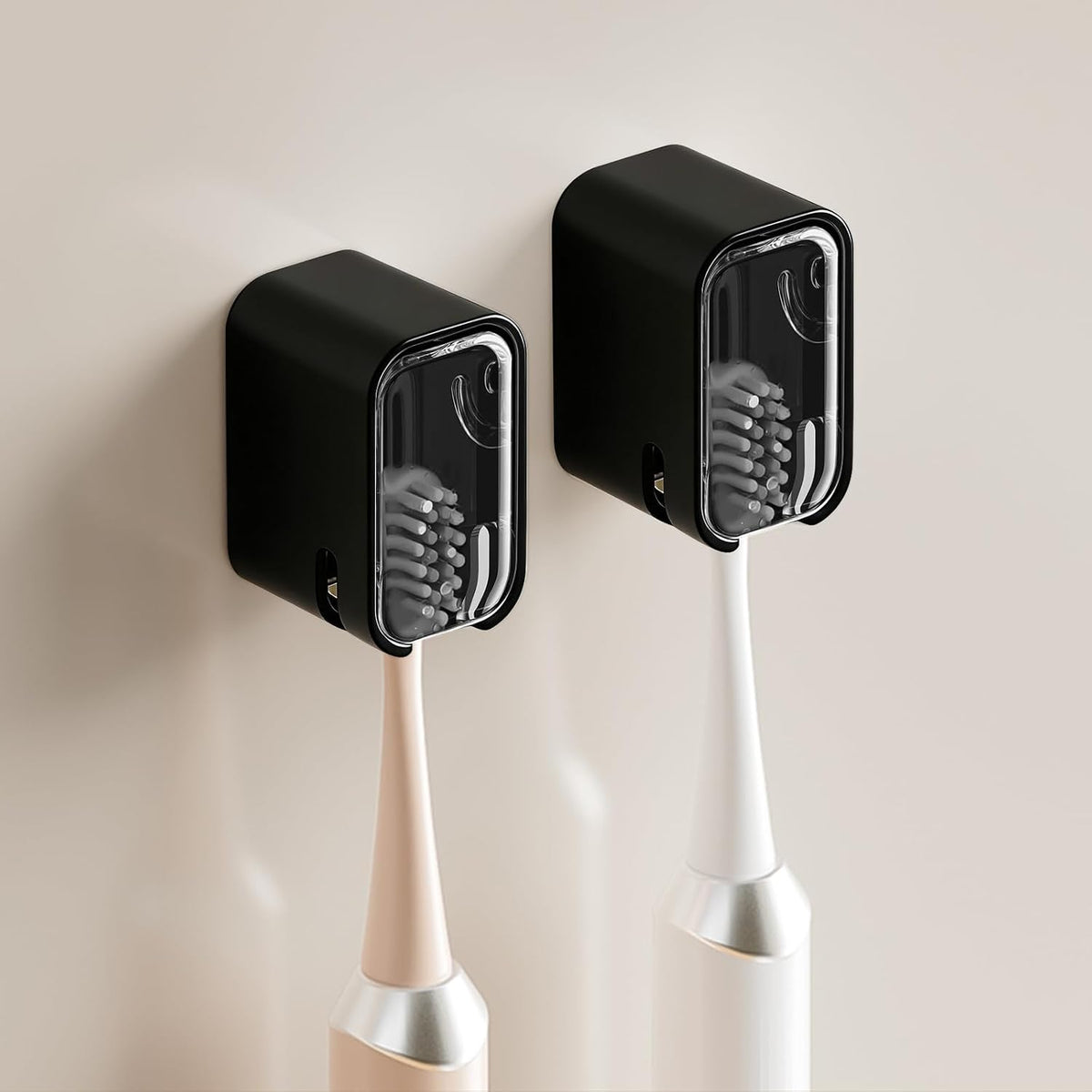 Wall Mounted Toothbrush Holders for Bathroom