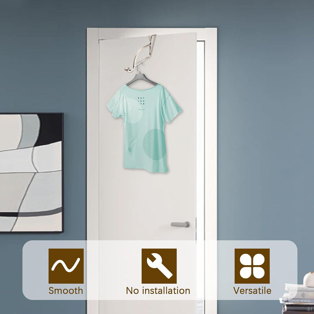 Design Hangers and Hooks, Extension Devices on Closet Doors, Alloy