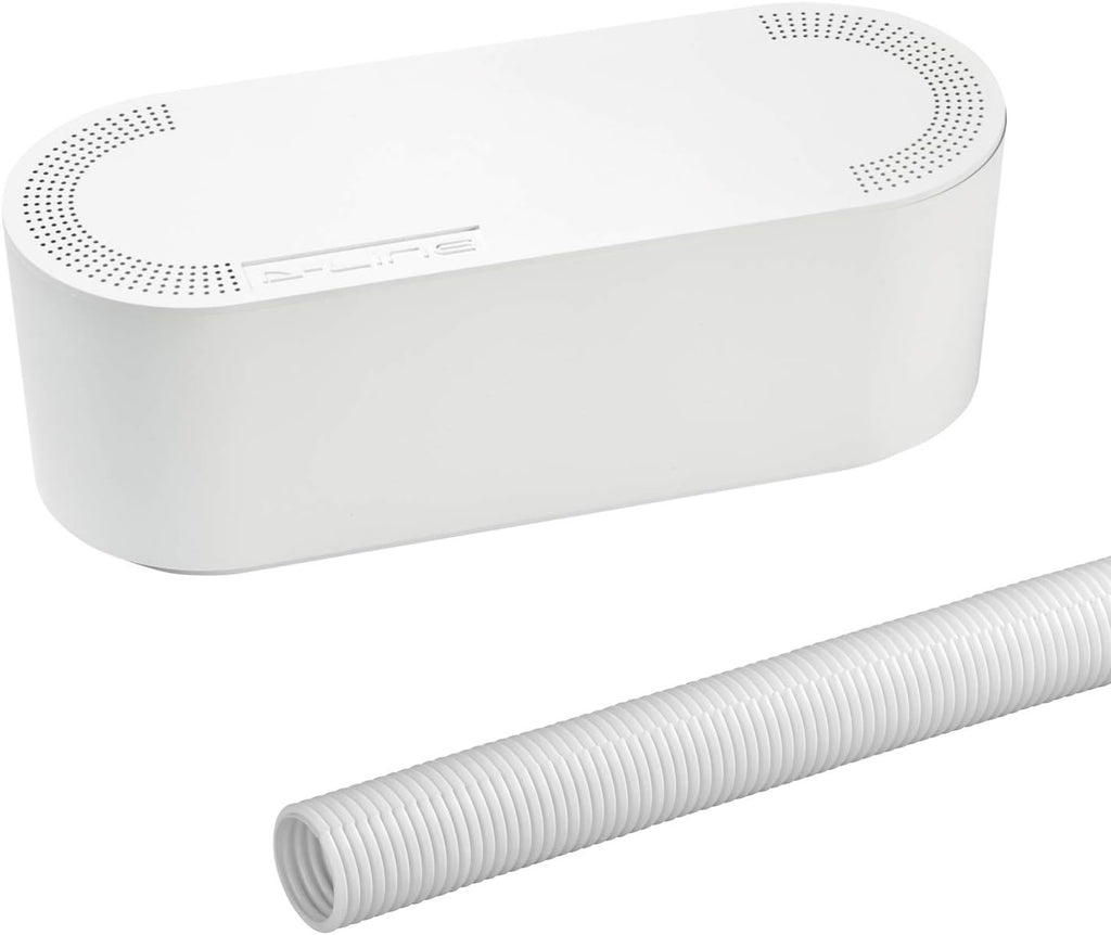 D-Line Small White Cable Management Box and D-Line White Cable Tube Bundle …
