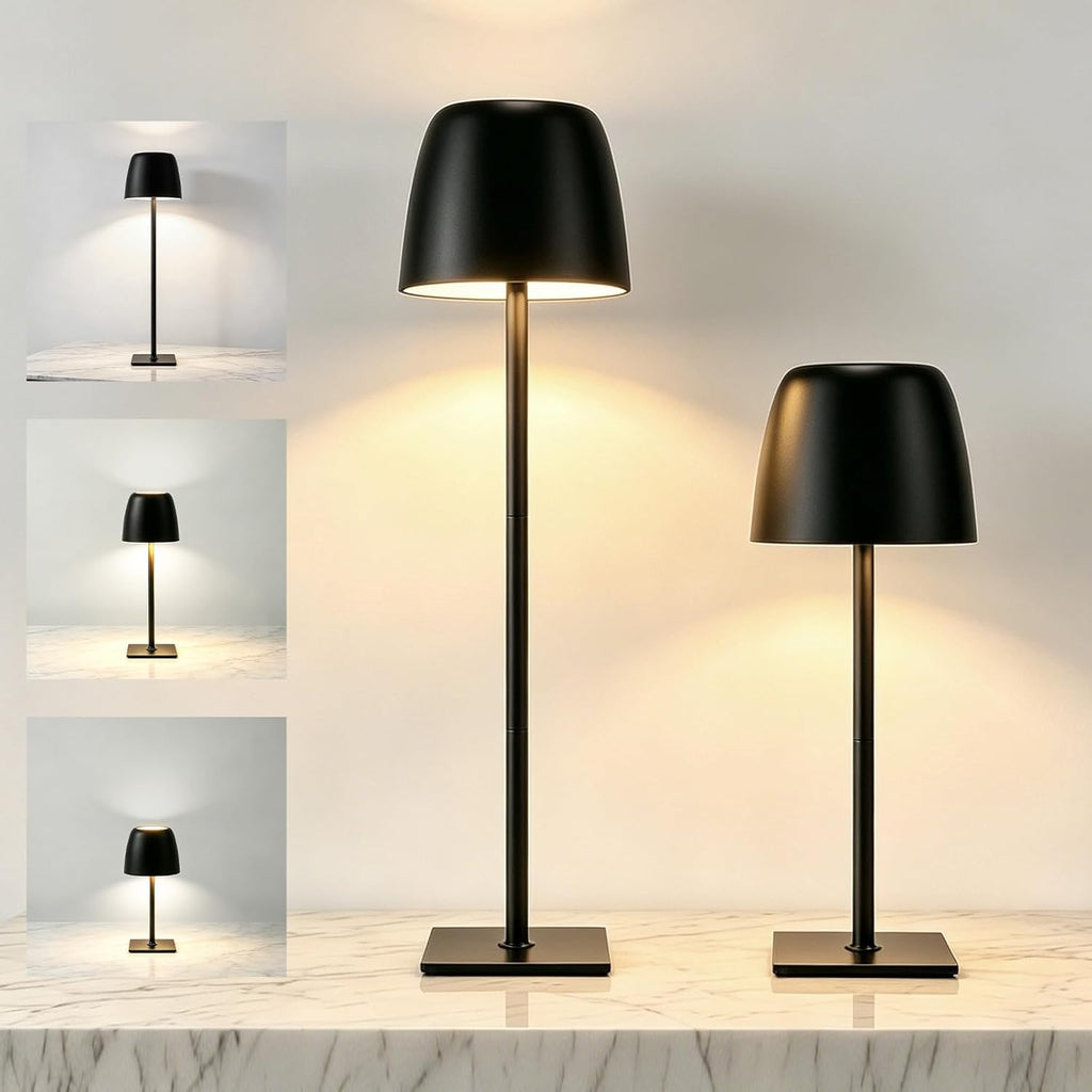 Cordless Table Lamps Rechargeable 9-12Hrs Use 5200mAh Battery