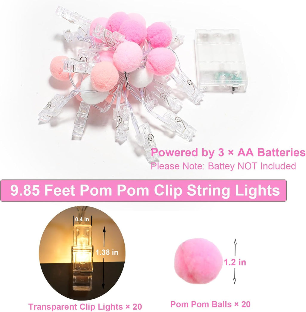 ChiRee 9.86Ft Photo Clip String Lights