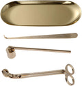4-in-1 Stainless Steel Candle Care Kit for Candle Lovers, Gold