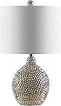 SAFAVIEH Lighting Breeda Table Lamp, 21″ Ceramic Ivory TBL4270A