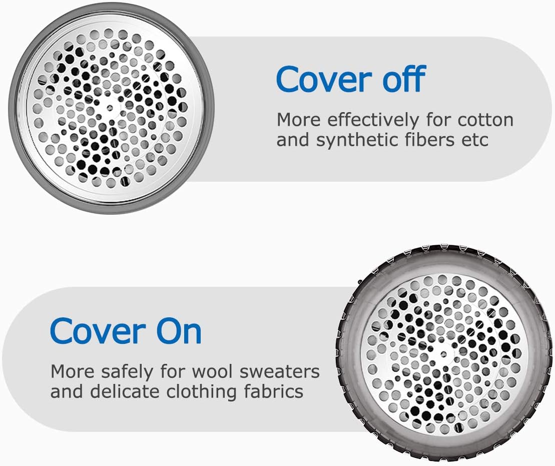 BEAUTURAL Fabric Shaver and Lint Remover, Portable Sweater Defuzzer