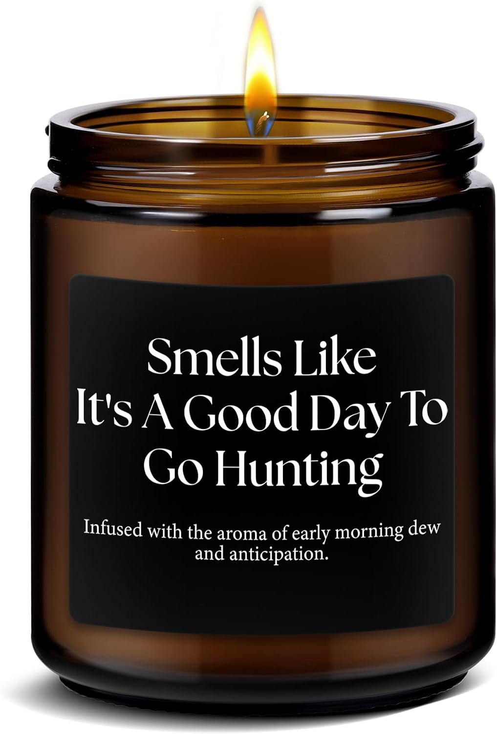 Hunters Gifts for Men - Funny Dad Husband Grandpa Friend Him Hunting Gift, Father's Day Christmas Birthday Anniversary Retirement Present Best Hunting Candle