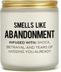 Farewell Gifts for Coworkers – Funny Leaving Gift Ideas for Retirement Moving Away Going Away Goodbye New Job, Miss You Candle for Women Female Men Boss Friends Work Bestie Neighbor (Lavender)