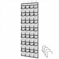 Over Door Shoe Organizer 28 Pockets Clear Hanging Shoe Rack