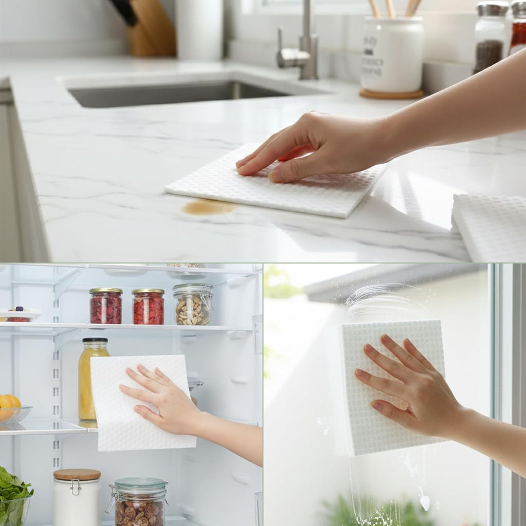 20 Pack Magic Eraser Sheets Thin Melamine Sponge Cleaning Pads for Kitchen