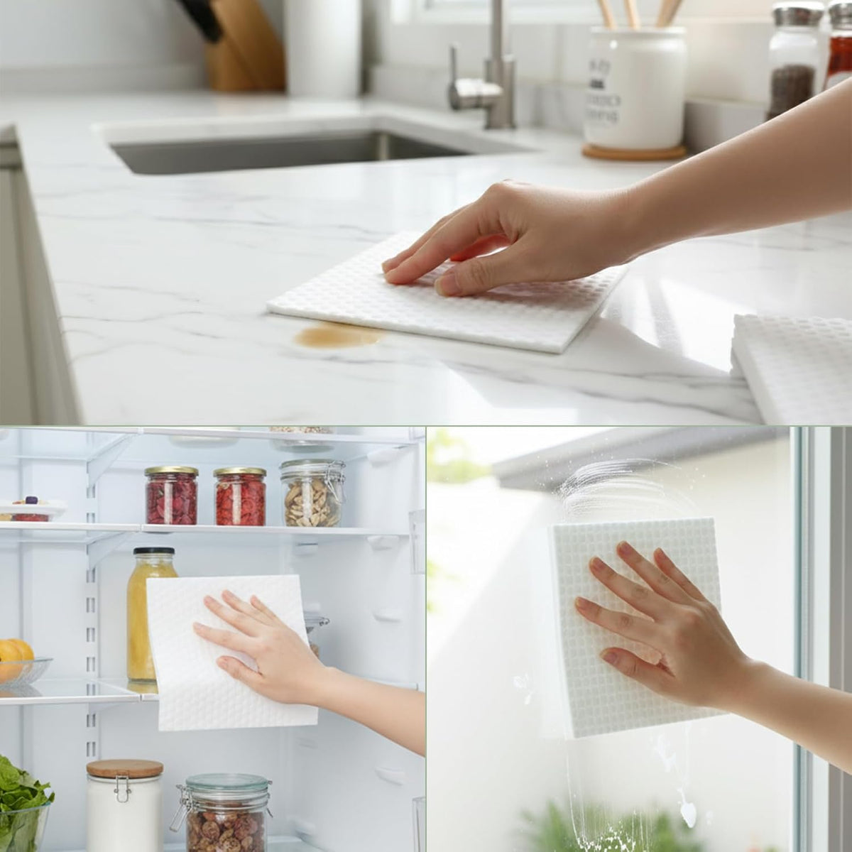 20 Pack Magic Eraser Sheets Thin Melamine Sponge Cleaning Pads for Kitchen