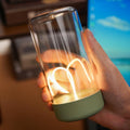 AUGE LIGHT Mini Minimalist Table Lamp, Cordless Lamp, Rechargeable Lamp