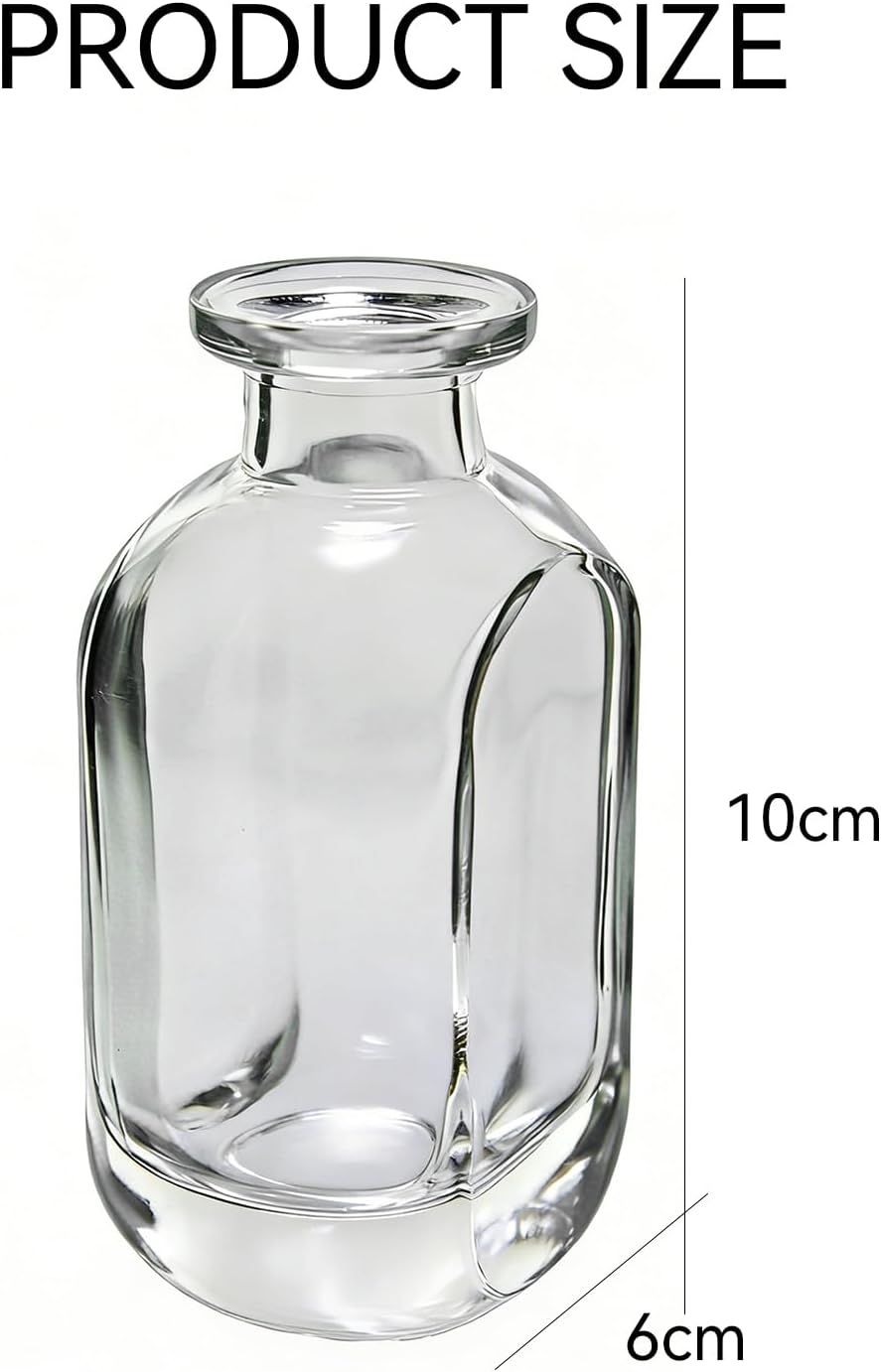 150ml Reed Diffuser Glass Bottles Fragrance Accessories Set of 4