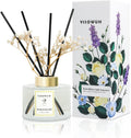 Reed Diffuser Set,5.07 fl oz (150 ml) - Ocean & Sea Salt Oil Diffusers with 8 Reed Sticks,Home Fragrance Reed Diffuser for Bathroom Shelf Decor