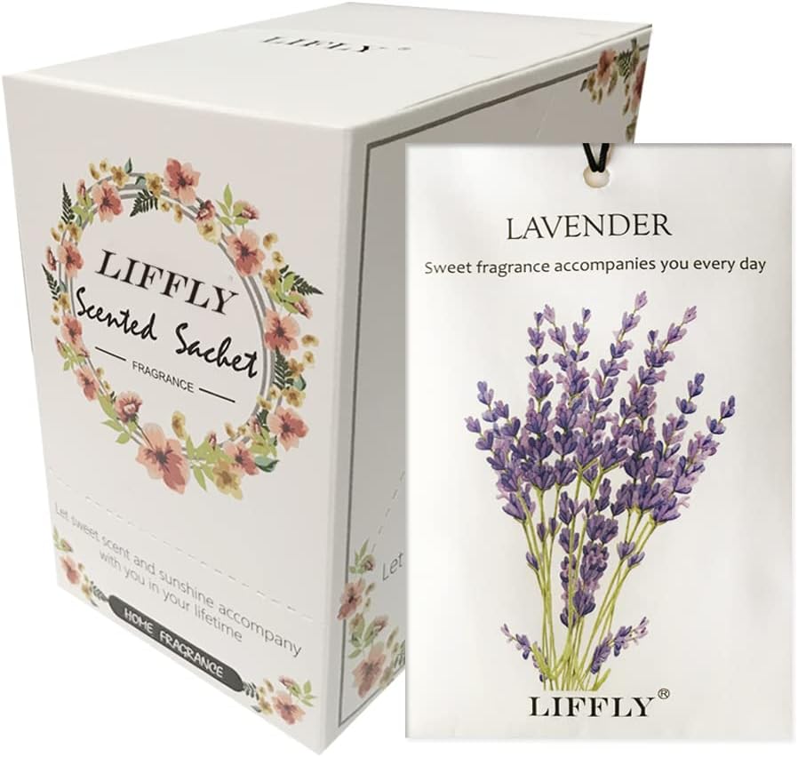 14 Packs Lavender Scented Sachets Bags for Drawers and Closets Home Fragrance Gift