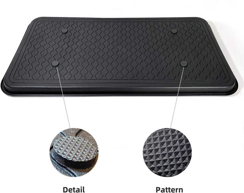 Finorder Multi-Purpose Boot Trays, 2 Pack, 30" x 15" x 1.2", Black