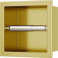 Neodrain Gold 304 Stainless Steel Recessed in Wall Toilet Paper Holder