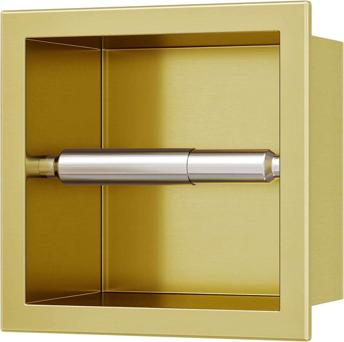 Neodrain Gold 304 Stainless Steel Recessed in Wall Toilet Paper Holder